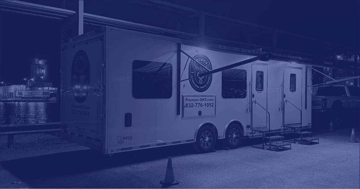 onsite mobile testing unit